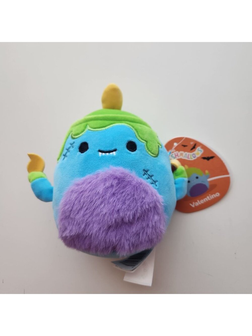 Squishmallows Halloween Valentino Frankenstein 6" Plush Toy Collectible NWT